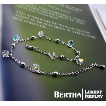 Unique Crystals from Swarovski Bracelets & Bangles Pulseras Pulseira Feminina Women Cristal Bijoux Charm Jewelry
Unique Crystals from Swarovski Bracelets & Bangles Pulseras Pulseira Feminina Women Cristal Bijoux Charm Jewelry