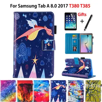 Luxury Case For Samsung Galaxy Tab A 8.0 2017 T380 385 SM-T385 8.0" Cover Funda Tablet Print Folio PU Leather Shell+Film+Pen
Luxury Case For Samsung Galaxy Tab A 8.0 2017 T380 385 SM-T385 8.0" Cover Funda Tablet Print Folio PU Leather Shell+Film+Pen