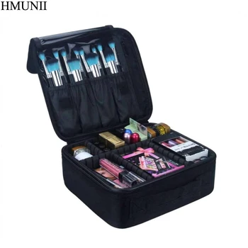 HMUNII Upgraded Version Professional Cosmetic Case Women Travel Waterproof Necessary Beauty Brush Organizer Makeup Bag B1-16
HMUNII Upgraded Version Professional Cosmetic Case Women Travel Waterproof Necessary Beauty Brush Organizer Makeup Bag B1-16