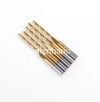 1pcs 1/8'' Titanium N2 Coated Carbide CNC Two Flute Spiral Bits Twist Drill Bit Set for Metal Wood 2mm x17mm (2LX3.217-Tix1pc)
1pcs 1/8'' Titanium N2 Coated Carbide CNC Two Flute Spiral Bits Twist Drill Bit Set for Metal Wood 2mm x17mm (2LX3.217-Tix1pc)