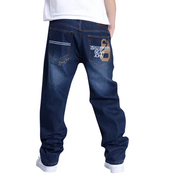 Big Size Men Hip Hop Jeans Men Baggy Jeans Denim Hip Hop Pants Mens Streetwear Casual Loose Jeans Rap Trousers Big Size 30-46
Big Size Men Hip Hop Jeans Men Baggy Jeans Denim Hip Hop Pants Mens Streetwear Casual Loose Jeans Rap Trousers Big Size 30-46
