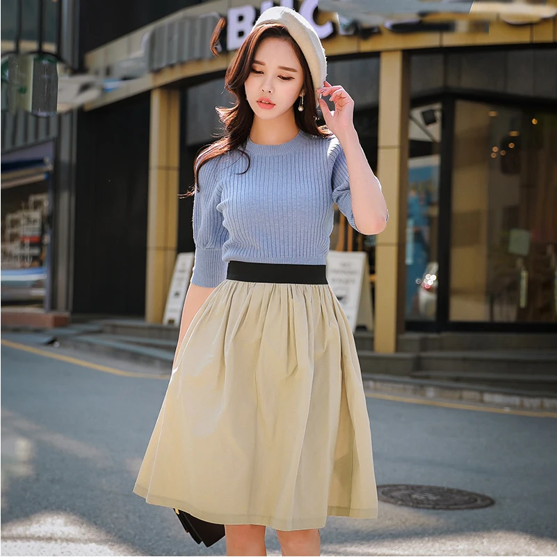 Dabuwawa Women Versatile A-Line Skirt New High Waist Solid Ruched Midi Skirts D18BSK052
Dabuwawa Women Versatile A-Line Skirt New High Waist Solid Ruched Midi Skirts D18BSK052