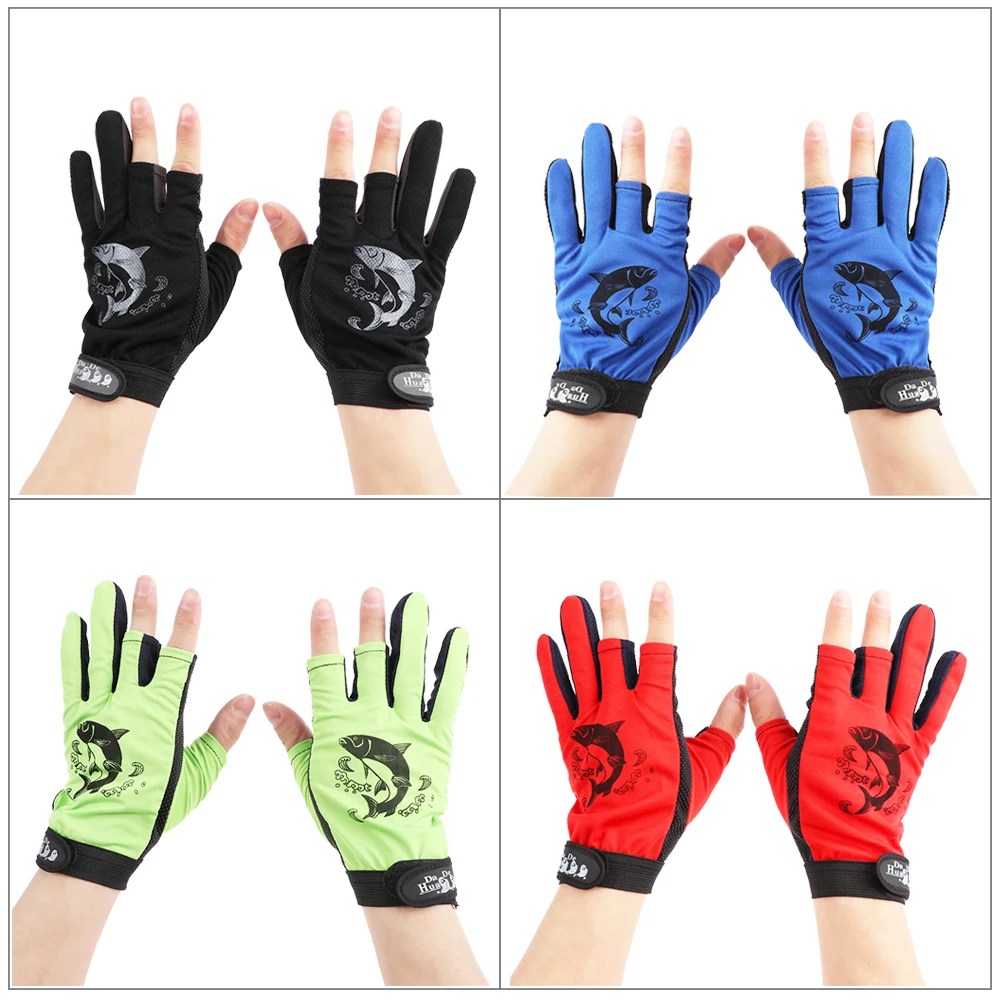 1Pair Anti-Slip 3 Finger Cut Gloves Neoprene Cloth Sun Protection Fishing Gloves Breathable Outdoor Fishing Equipment
1Pair Anti-Slip 3 Finger Cut Gloves Neoprene Cloth Sun Protection Fishing Gloves Breathable Outdoor Fishing Equipment