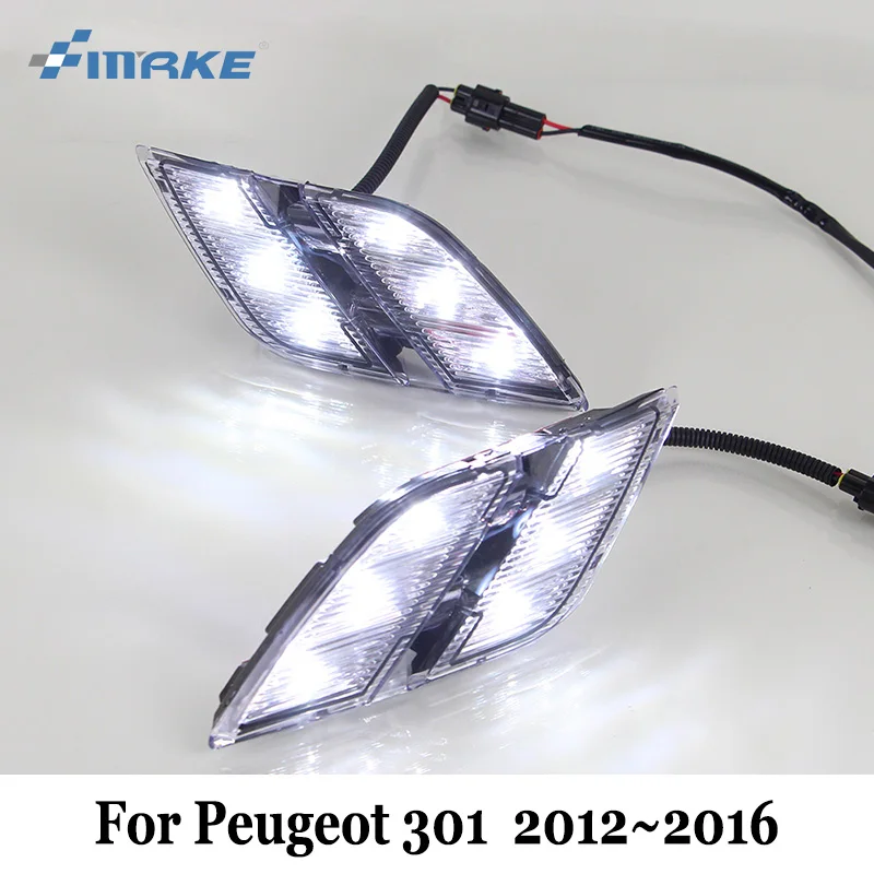 SMRKE DRL For Peugeot 301 2012~2016 / Car LED Daytime Running Lights / Car Styling Day Driving Lamp / Free Shipping
SMRKE DRL For Peugeot 301 2012~2016 / Car LED Daytime Running Lights / Car Styling Day Driving Lamp / Free Shipping