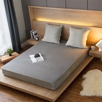 Winter Velvet Mattress Cover 160 X 200 Protector Bed Cover Soft Warm Terry Sheet Coprimaterasso Matrimoniale Cubre Colchon
Winter Velvet Mattress Cover 160 X 200 Protector Bed Cover Soft Warm Terry Sheet Coprimaterasso Matrimoniale Cubre Colchon