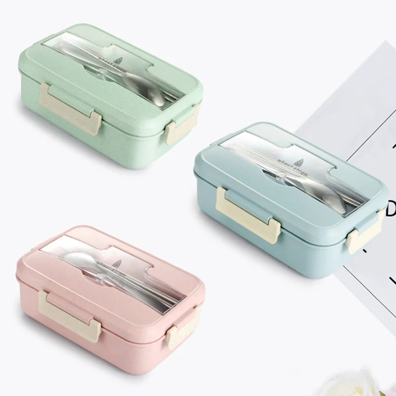 Microwave Lunch Box Wheat Straw Dinnerware Food Storage Container Children Kids School Office Portable Bento Box Organizer
Microwave Lunch Box Wheat Straw Dinnerware Food Storage Container Children Kids School Office Portable Bento Box Organizer
