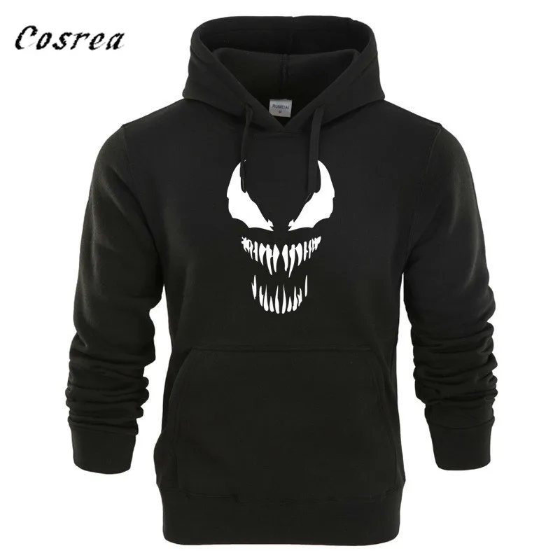 COSREA Cosplay Costumes Marvel Venom Hoodie Pullovers Long Sleeve Jacket Pocket Coats Men Thick Sweatshirts Women Sport Clothes
COSREA Cosplay Costumes Marvel Venom Hoodie Pullovers Long Sleeve Jacket Pocket Coats Men Thick Sweatshirts Women Sport Clothes