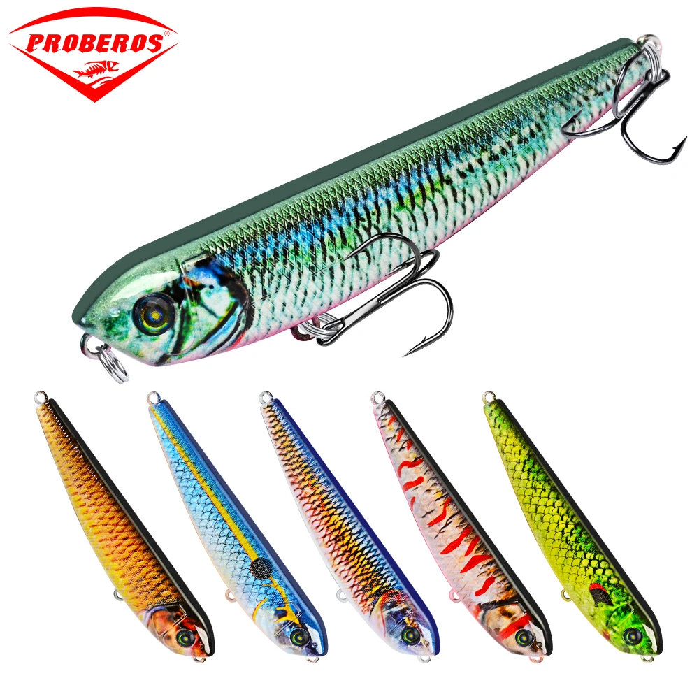 New Arrival 6PC 6 colors Top Fishing Lures 8.5g-0.30oz/9cm-3.54" Fishing Tackle Fishing Bait In Sample Opp Bag With #6 Hook Set
New Arrival 6PC 6 colors Top Fishing Lures 8.5g-0.30oz/9cm-3.54" Fishing Tackle Fishing Bait In Sample Opp Bag With #6 Hook Set