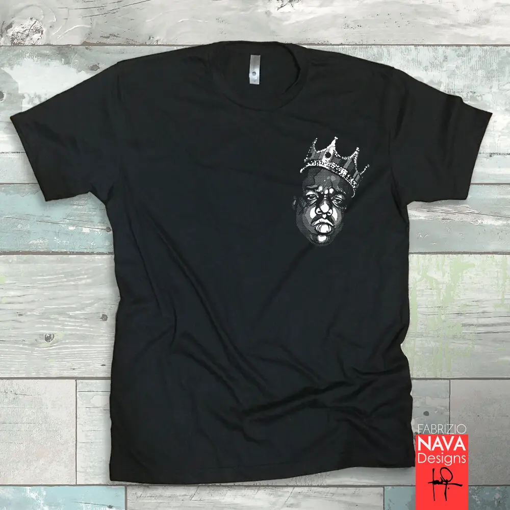 2019 Fashion Biggie Graphic Pocket T-Shirt Notorious Big Tee Rap-Brooklin-Smalls Unisex Tee
2019 Fashion Biggie Graphic Pocket T-Shirt Notorious Big Tee Rap-Brooklin-Smalls Unisex Tee