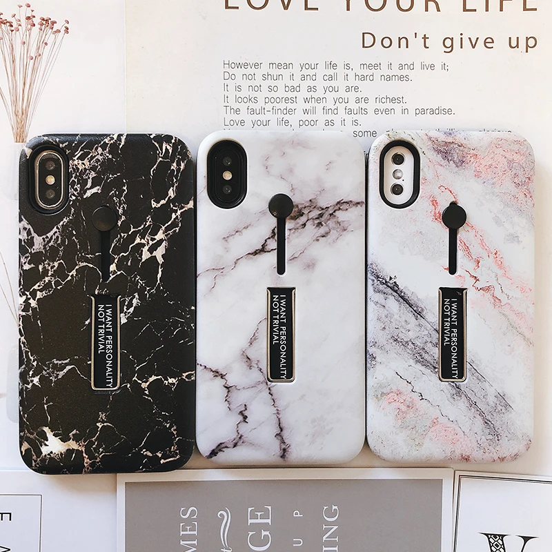 TPU Cover For iPhone X Case Hide Stand Holder For iPhone 6 Cases 6S 7 8 Plus Fashion Marble Silicon Ring Phone XR XS MAX Fundas
TPU Cover For iPhone X Case Hide Stand Holder For iPhone 6 Cases 6S 7 8 Plus Fashion Marble Silicon Ring Phone XR XS MAX Fundas