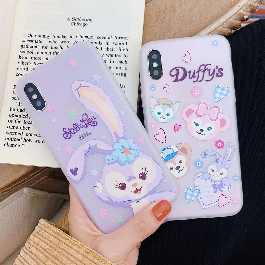 Cute Cartoon Duffy ShellieMay Anime Gelatoni StellaLou cover for iphone 6 S 7 8 plus x xs max xr phone case fundas
Cute Cartoon Duffy ShellieMay Anime Gelatoni StellaLou cover for iphone 6 S 7 8 plus x xs max xr phone case fundas