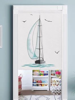 Sailing boat anchor Japanese style decorative door curtains fabric cloth cotton home screens partition window curtains
Sailing boat anchor Japanese style decorative door curtains fabric cloth cotton home screens partition window curtains