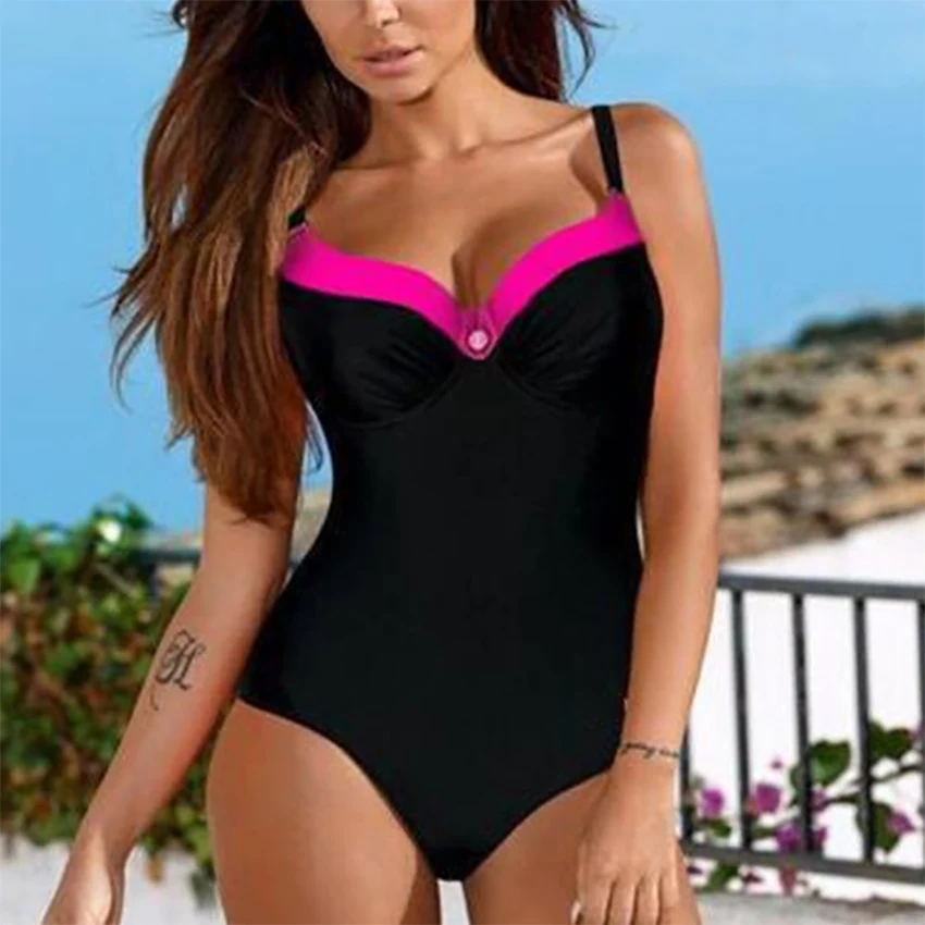 2018 Plus Size Swimwear Women One Piece Swimsuit Push Up Swimsuits Large Size Bodysuit Bathing Suit Female Beach Monokini
2018 Plus Size Swimwear Women One Piece Swimsuit Push Up Swimsuits Large Size Bodysuit Bathing Suit Female Beach Monokini