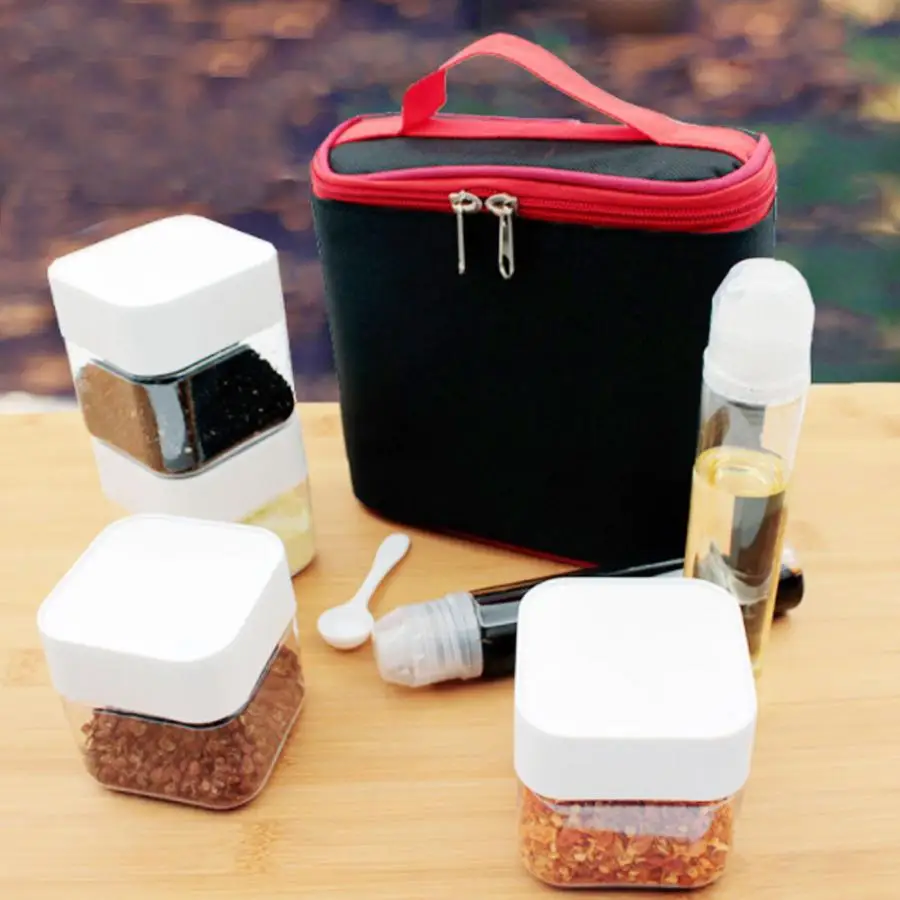 7pcs Outdoor Camping Spice-Jars Organizer Container Set Seasoning Box With Storage Bag Dropshipping
7pcs Outdoor Camping Spice-Jars Organizer Container Set Seasoning Box With Storage Bag Dropshipping
