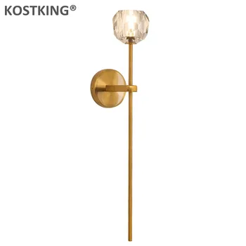 K9 BOULE DE CRISTAL LONG SCONCE modern wall sconce light loft metal CRYSTAL lamp America lighting restaurant hotel mirror lamp
K9 BOULE DE CRISTAL LONG SCONCE modern wall sconce light loft metal CRYSTAL lamp America lighting restaurant hotel mirror lamp