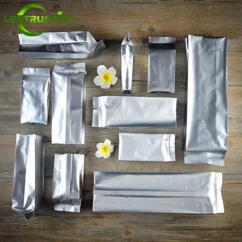 Leotrusting 100pcs Side Gussets Aluminum Foil Bag Coffee Beans Metallic Package Bag Open Top Heat Seal Foil Bag Tea Storage Bag
Leotrusting 100pcs Side Gussets Aluminum Foil Bag Coffee Beans Metallic Package Bag Open Top Heat Seal Foil Bag Tea Storage Bag