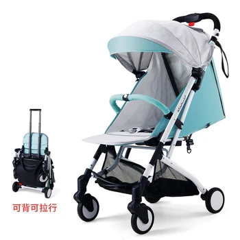 Baby Stroller Can Sit Reclining Lightweight Protable Folding Aluminum Alloy Shock Absorber Stroller Travel Trolley kinderwagen
Baby Stroller Can Sit Reclining Lightweight Protable Folding Aluminum Alloy Shock Absorber Stroller Travel Trolley kinderwagen