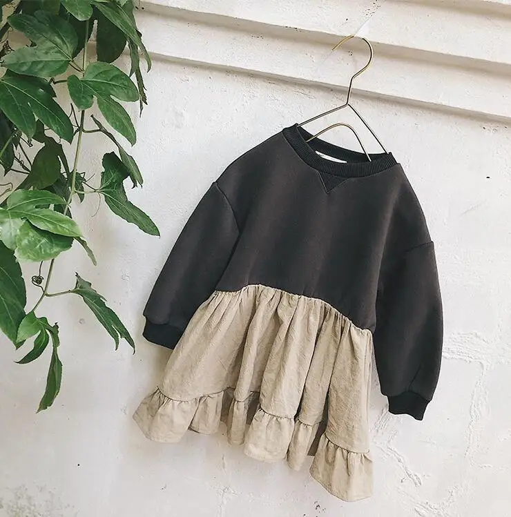 2018 wholesale girls patchwork dress autumn winter full sleeve fashion girls dresses 2-7 years HC730
2018 wholesale girls patchwork dress autumn winter full sleeve fashion girls dresses 2-7 years HC730