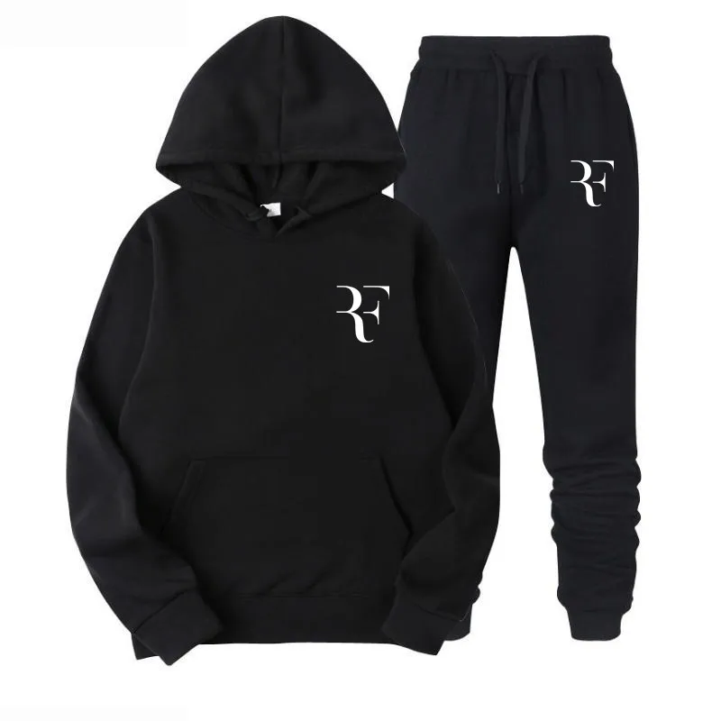 New 2019 Brand Tracksuit Fashion RF Printing Hoodies Men Sportswear Two Piece Sets Fleece Thick hoody+Pants Sporting Suit Male
New 2019 Brand Tracksuit Fashion RF Printing Hoodies Men Sportswear Two Piece Sets Fleece Thick hoody+Pants Sporting Suit Male