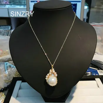 SINZRY handmade origial natural freshwater pearl baroque stylish pendant necklaces elegant lady jewelry
SINZRY handmade origial natural freshwater pearl baroque stylish pendant necklaces elegant lady jewelry