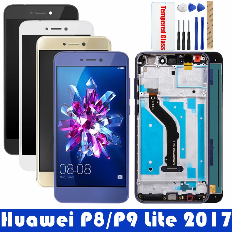 Original For Huawei P8 Lite 2017/ P9 Lite 2017 LCD Display 10 Touch Panel Screen For Honor 8 Lite LCD Digitizer Repair Parts
Original For Huawei P8 Lite 2017/ P9 Lite 2017 LCD Display 10 Touch Panel Screen For Honor 8 Lite LCD Digitizer Repair Parts