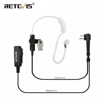 Big Size PTT 2PIN Earpiece Covert Acoustic Tube Headset For Motorola Walkie Talkie EP450 PRO1150 CP100 GP2000 CT150 Ham Radio
Big Size PTT 2PIN Earpiece Covert Acoustic Tube Headset For Motorola Walkie Talkie EP450 PRO1150 CP100 GP2000 CT150 Ham Radio