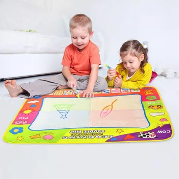 80 x 60cm Water Drawing Mat Water Coloring Board Painting Writing Doodle Book & 2 Magic Pen &1 Stamp For Baby Kids
80 x 60cm Water Drawing Mat Water Coloring Board Painting Writing Doodle Book & 2 Magic Pen &1 Stamp For Baby Kids