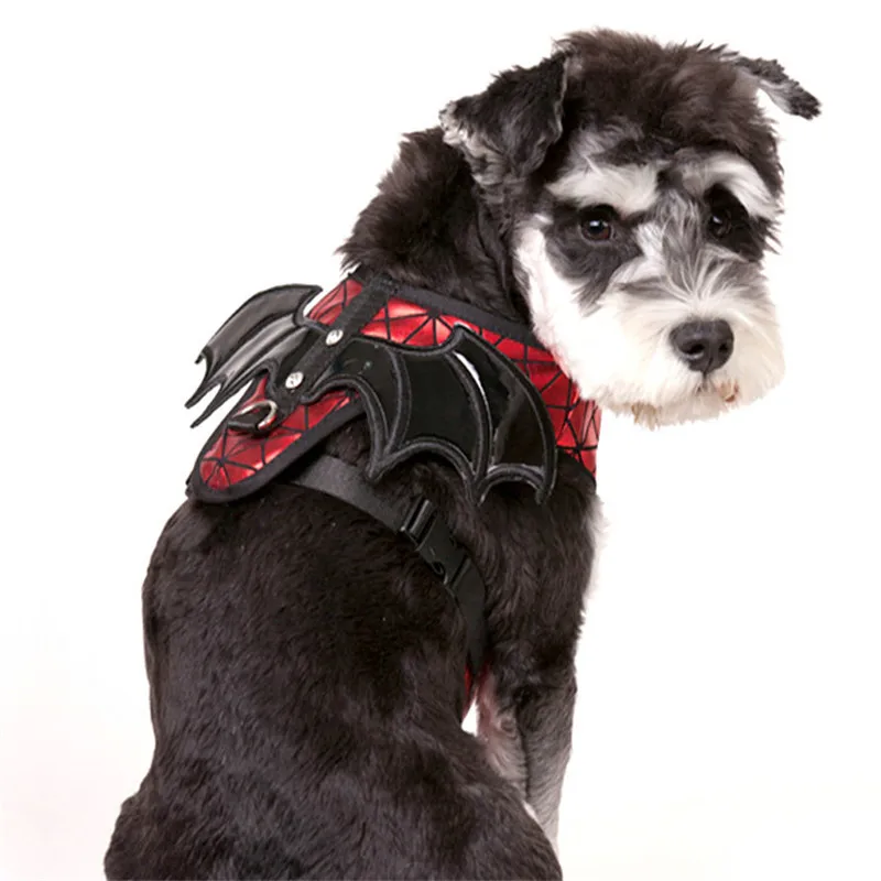 New Cloth Dog Harnesses Comfortable Halloween Individual Bat Wings Harnesses for Small and Medium Size Dog Pet Supplies(red,gold
New Cloth Dog Harnesses Comfortable Halloween Individual Bat Wings Harnesses for Small and Medium Size Dog Pet Supplies(red,gold