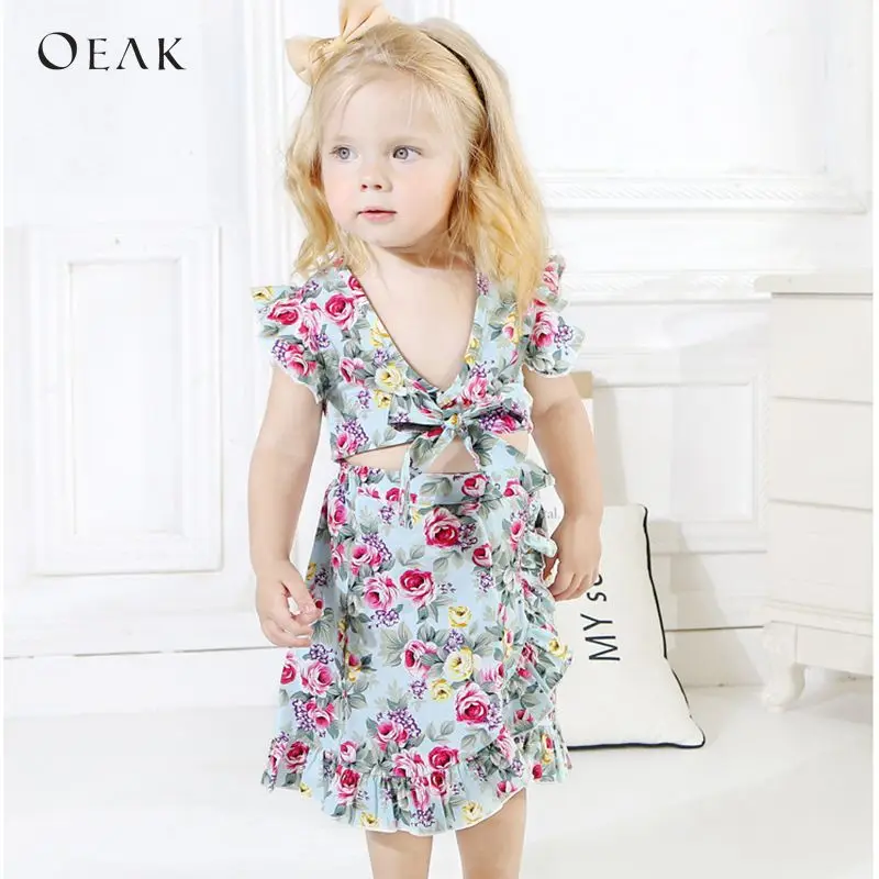 Oeak Baby Children Girl Clothes Sets 2019 Girl Sleeve Bow Shirt + Torridity Set Clothes
Oeak Baby Children Girl Clothes Sets 2019 Girl Sleeve Bow Shirt + Torridity Set Clothes