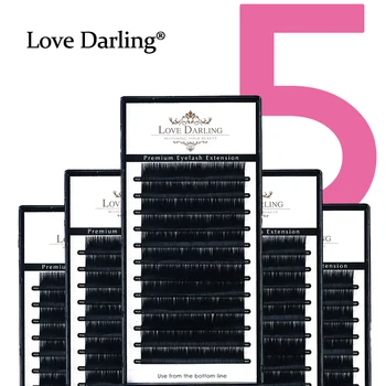 Love Darling 5 cases/lot EYELASH individual eyelash Faux mink lashes for Russian Volume eyelash extension
Love Darling 5 cases/lot EYELASH individual eyelash Faux mink lashes for Russian Volume eyelash extension