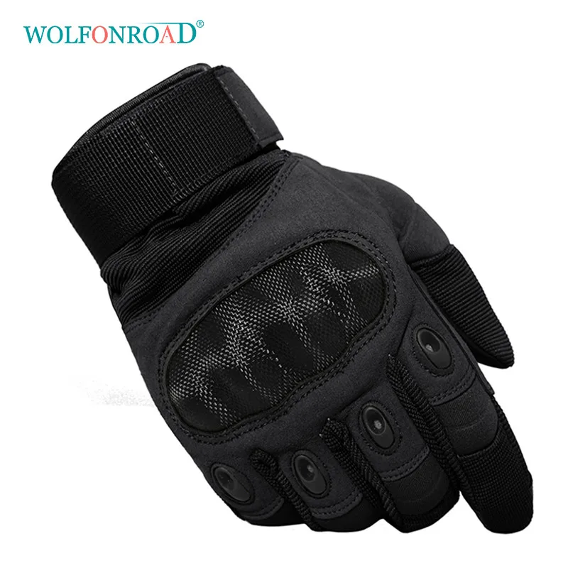 WOLFONROAD Outdoor Rock Climbing Gloves Men's Tactical Gloves Armor Protection Shell Leather Full Finger Gloves Military Wear
WOLFONROAD Outdoor Rock Climbing Gloves Men's Tactical Gloves Armor Protection Shell Leather Full Finger Gloves Military Wear