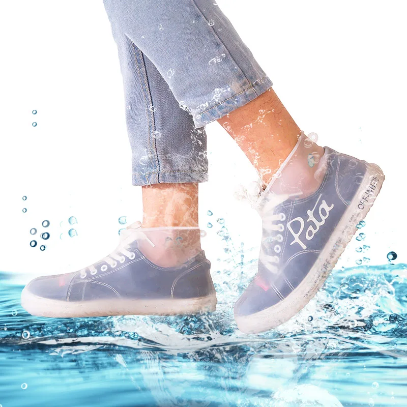 One Pair Waterproof Rain Shoe Covers Resuable Silicone Galoshes Rain Boots Men Women Anti-slip Rain Shoes galocha Travel Supplie
One Pair Waterproof Rain Shoe Covers Resuable Silicone Galoshes Rain Boots Men Women Anti-slip Rain Shoes galocha Travel Supplie