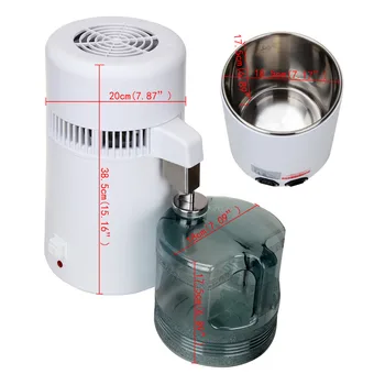 (Ship from EU) Pure Water Distiller Filter Purifier distillator Cleanest 4L clinique/home/office
(Ship from EU) Pure Water Distiller Filter Purifier distillator Cleanest 4L clinique/home/office