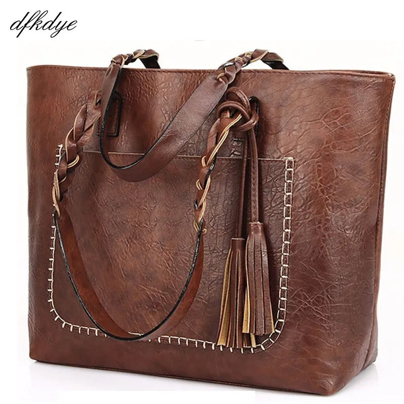 Female Vintage Luxury Handbags Women Casual Tote Pu Leather Large Single Shoulder Bag Ladies Tote Pu Handbags Fashion 
Female Vintage Luxury Handbags Women Casual Tote Pu Leather Large Single Shoulder Bag Ladies Tote Pu Handbags Fashion