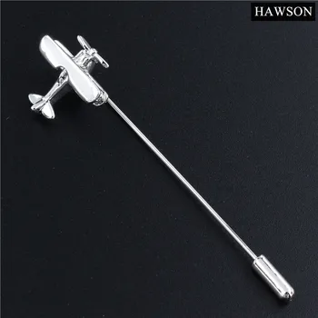 HAWSON Safety Brooch Pins Airplane Brooches pins for Clothes Men's Jewelry Silver Color Craft Stick Badge Lapel Pin
HAWSON Safety Brooch Pins Airplane Brooches pins for Clothes Men's Jewelry Silver Color Craft Stick Badge Lapel Pin