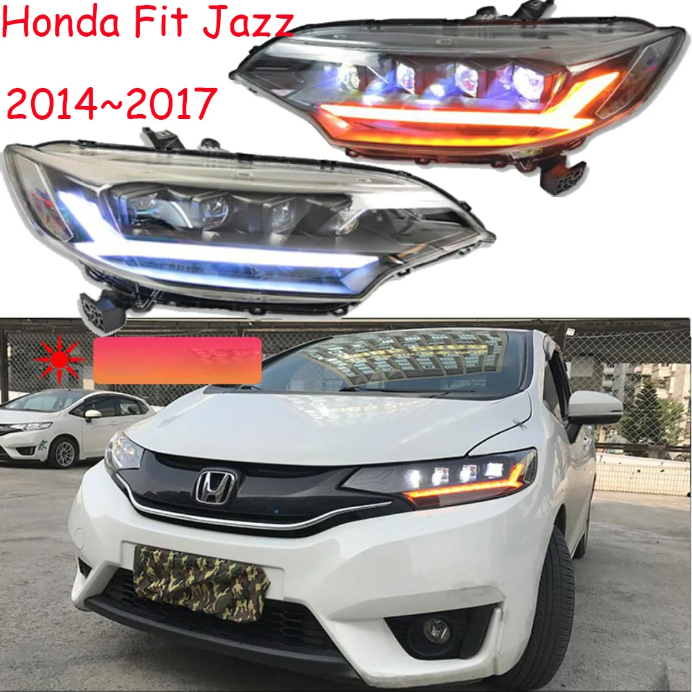 Bumper lamp for Car Headlights 2014 2015 2016 2017 head light For Honda Fit Jazz Headlamp GK5 DRL HI LO beam car accessories
Bumper lamp for Car Headlights 2014 2015 2016 2017 head light For Honda Fit Jazz Headlamp GK5 DRL HI LO beam car accessories