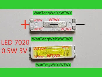 1000pcs SEOUL LED Backlight TV LED 7020 LED Backlight High Power 0.5W 3V Cool white For LED LCD TV Backlight Application
1000pcs SEOUL LED Backlight TV LED 7020 LED Backlight High Power 0.5W 3V Cool white For LED LCD TV Backlight Application