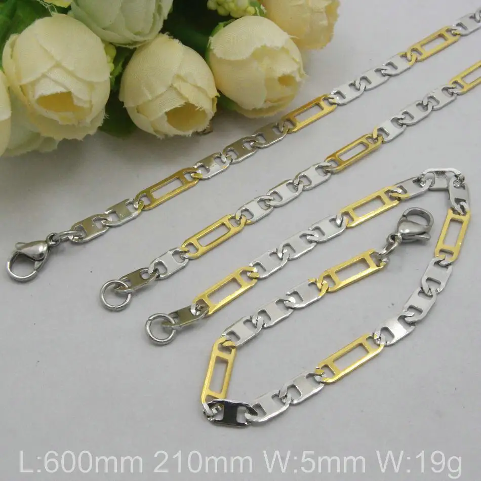 Three colors hot selling fanshion Stainless Steel jewelry Exercise Vintage Imitation Bracelet +Necklacesets SFBAARFP
Three colors hot selling fanshion Stainless Steel jewelry Exercise Vintage Imitation Bracelet +Necklacesets SFBAARFP