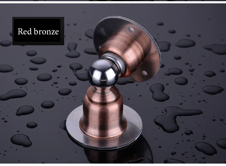 KAK Stainless Steel Magnetic Door Stopper Sticker Toilet Glass Hidden Door Holders Catch Floor Nail-free Doorstop Door Hardware KAK Stainless Steel Magnetic Door Stopper Sticker Toilet Glass Hidden Door Holders Catch Floor Nail-free Doorstop Door Hardware