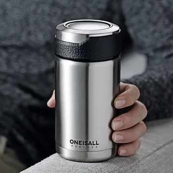 380ML Coffee Mug Tea Cup with Tea Infuser Thermocup Insulated Vacuum Flask Stainless Steel Travel Thermo Mug Steel Water Bottle
380ML Coffee Mug Tea Cup with Tea Infuser Thermocup Insulated Vacuum Flask Stainless Steel Travel Thermo Mug Steel Water Bottle