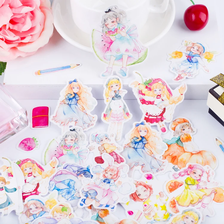 20pcs/pack Watercolor kawaii Daily Anime Girls Fairy girl Decoration Stationery Sticker Diy Ablum Diary Scrapbooking Stationery
20pcs/pack Watercolor kawaii Daily Anime Girls Fairy girl Decoration Stationery Sticker Diy Ablum Diary Scrapbooking Stationery