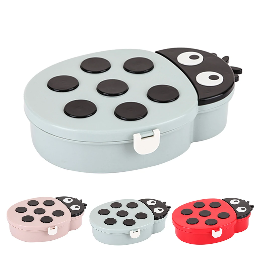 Cartoon Ladybug Food Container Lunch Boxs Kids Fruit Snack Nuts Candy Outdoor Camping Case Serving Platter
Cartoon Ladybug Food Container Lunch Boxs Kids Fruit Snack Nuts Candy Outdoor Camping Case Serving Platter