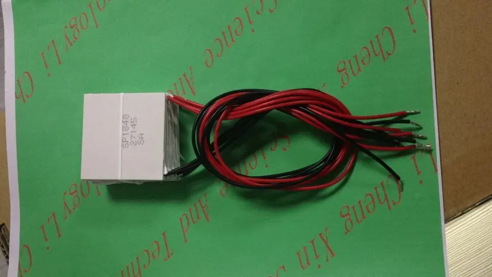 Free shipping 10pcs/lot Thermoelectric Power Generation Peltier Module SP1848-27145 150C
Free shipping 10pcs/lot Thermoelectric Power Generation Peltier Module SP1848-27145 150C