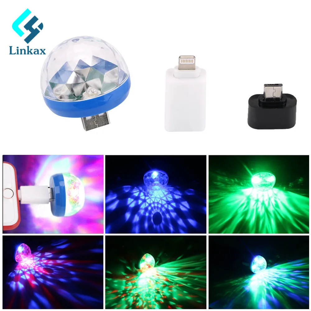 Mini USB LED Stage Light With Android Apple Micro-USB Adapter For Christmas Party Holiday Stage Lighting Projector Effect
Mini USB LED Stage Light With Android Apple Micro-USB Adapter For Christmas Party Holiday Stage Lighting Projector Effect