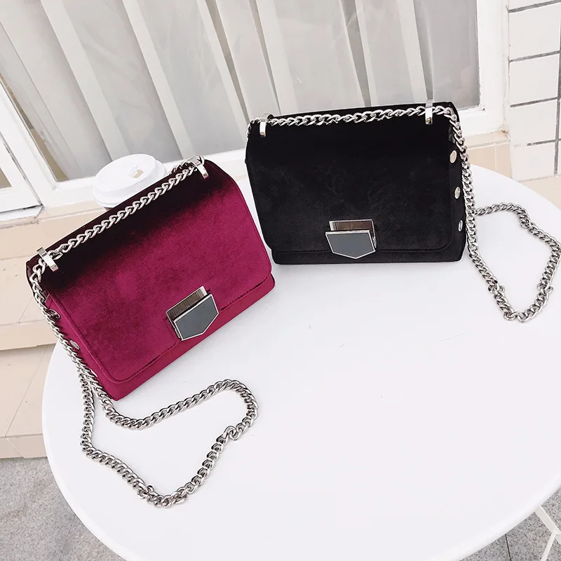 2019 New Style Chain Bag Women Velvet Single Shoulder Inclined Crossbody Bags Handbag Women Small Square Bags Lady
2019 New Style Chain Bag Women Velvet Single Shoulder Inclined Crossbody Bags Handbag Women Small Square Bags Lady