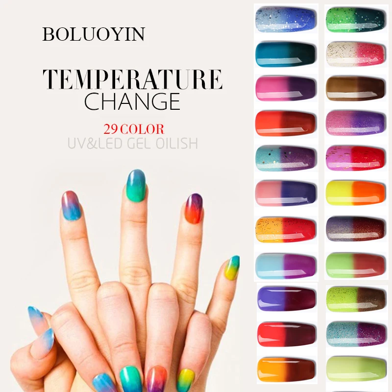 8ml Bling Temperature Changing 2 Color UV Gel Lacquer Professional Soak Off Lucky Gel Varnish Mood Change Thermo Gel Nail Polish
8ml Bling Temperature Changing 2 Color UV Gel Lacquer Professional Soak Off Lucky Gel Varnish Mood Change Thermo Gel Nail Polish
