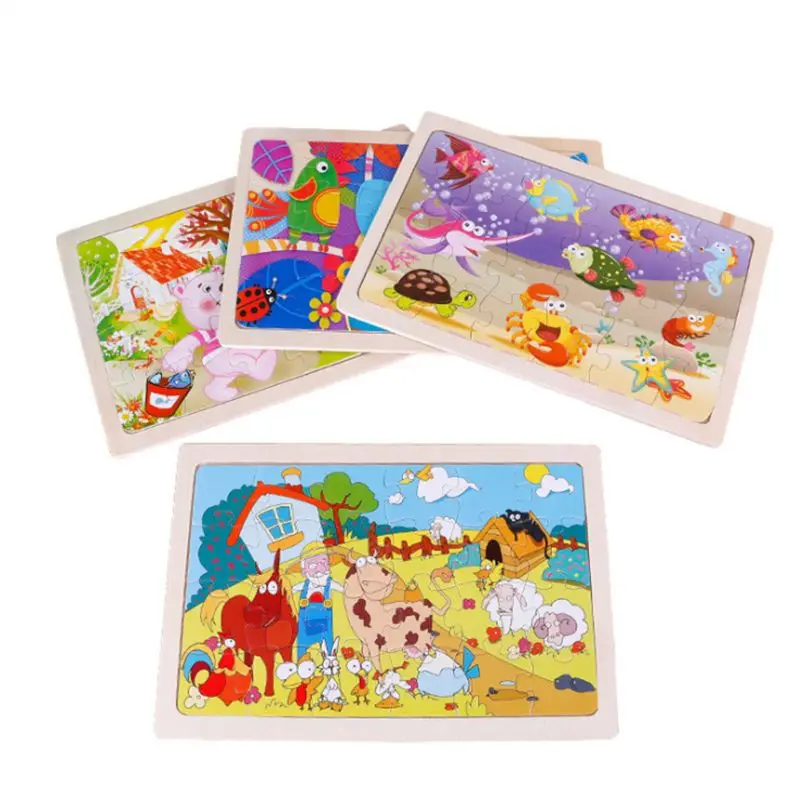 1PC 24 Slice Children Animals Small Piece Puzzle Toy Wooden Jigsaw Puzzles Kids Educational Toys for Baby Kids Children
1PC 24 Slice Children Animals Small Piece Puzzle Toy Wooden Jigsaw Puzzles Kids Educational Toys for Baby Kids Children
