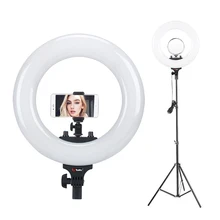 NEW Tolifo R1825B AC LED Ring Light with Stand Kit 40W Bi-color 3200-6500k included Mirror for Youtube Video Makeup Photography
NEW Tolifo R1825B AC LED Ring Light with Stand Kit 40W Bi-color 3200-6500k included Mirror for Youtube Video Makeup Photography