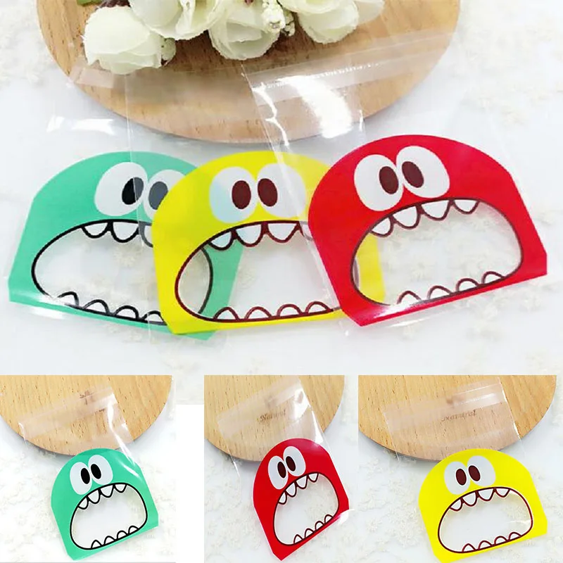 NEW 100pcs 7cm&10cm OPP Cute small Monster Sharp teeth Baking Christmas Gift Packaging Bags Wedding Cookie Candy Plastic bag
NEW 100pcs 7cm&10cm OPP Cute small Monster Sharp teeth Baking Christmas Gift Packaging Bags Wedding Cookie Candy Plastic bag