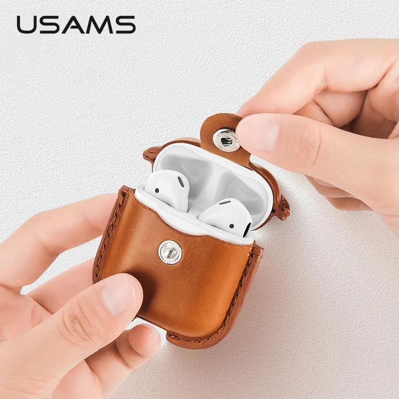 Genuine Leather Case for Apple Airpods Earphone Protective Cover for Air Pods Wireless Bluetooth Earphone Accessories Case
Genuine Leather Case for Apple Airpods Earphone Protective Cover for Air Pods Wireless Bluetooth Earphone Accessories Case